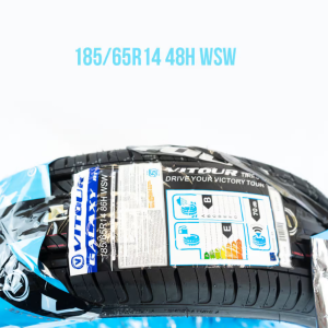 185/65R14 VITOUR GALAXY R1 86H 400AA – Whitewall Tires – Single Tire