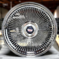 20×9 Wire Wheels Bolt On 5×127 +0 ET, 78.1 CB Chrome – One Rim 20×9 Wire Wheels Bolt On 5×127 +0 ET, 78.1 CB Chrome – One Rim